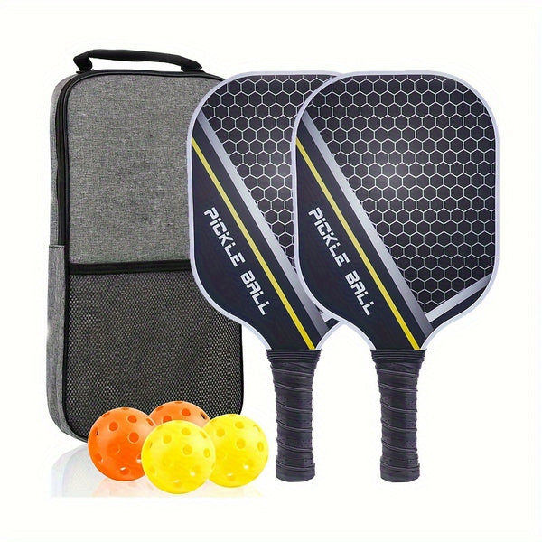 Raquete de Pickleball Profissional – Superfície em Carbono Grafite T500 + Núcleo Aramida