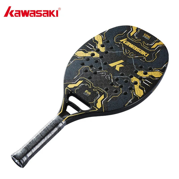 Raquete Beach Tennis Kawasaki Master M12 – 100% Fibra de Carbono 12K